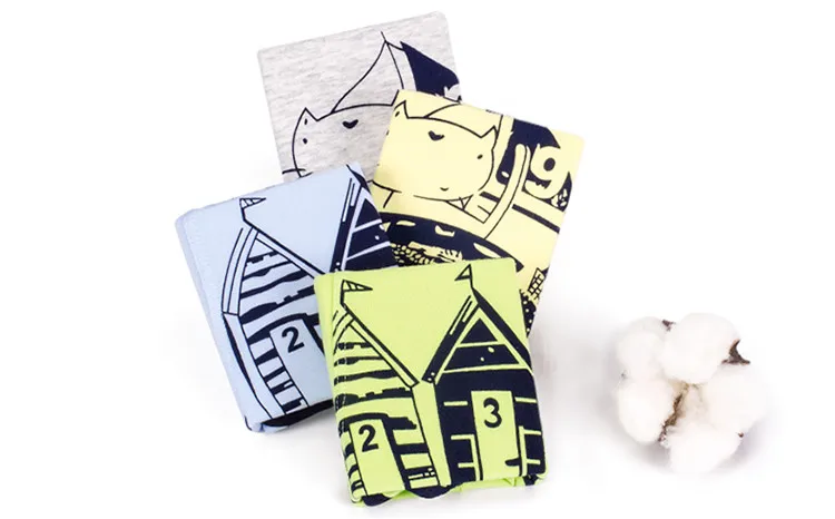 Toddler And Teenager Boys Underwears Boxer Shorts 4PCS Pack 12