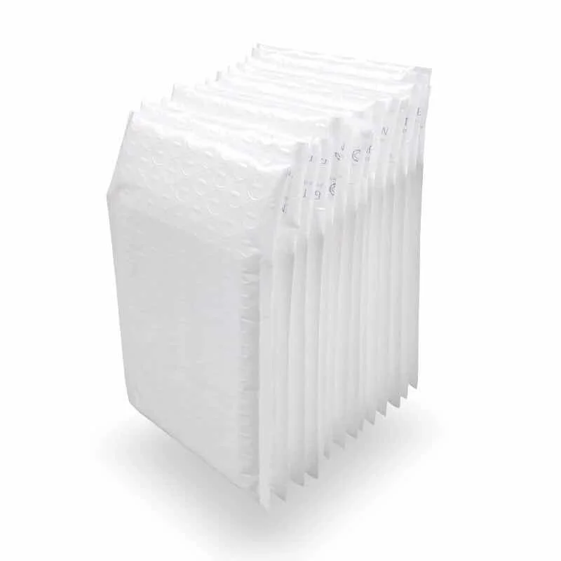 

50pcs/lot Bubble Bag White Pearlescent Film Express Bubble Envelope Thicker Bubble Shockproof Bag