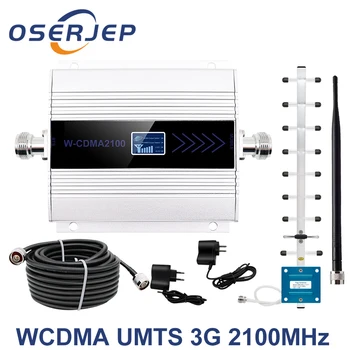 

Led Display UMTS 2100Mhz Repeater Celular MOBILE PHONE Signal Repeater 2100MHz Amplifier + Yagi /Rubber Antenna
