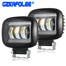 2/1 шт. 36 Вт светодиодные панели светодиодов автомобилей головной светильник тумана светильник для автоматического выключения радиальные внедорожные шины 4x4 для jeep мотоциклы SUV Грузовик Пикап Универсал UTB