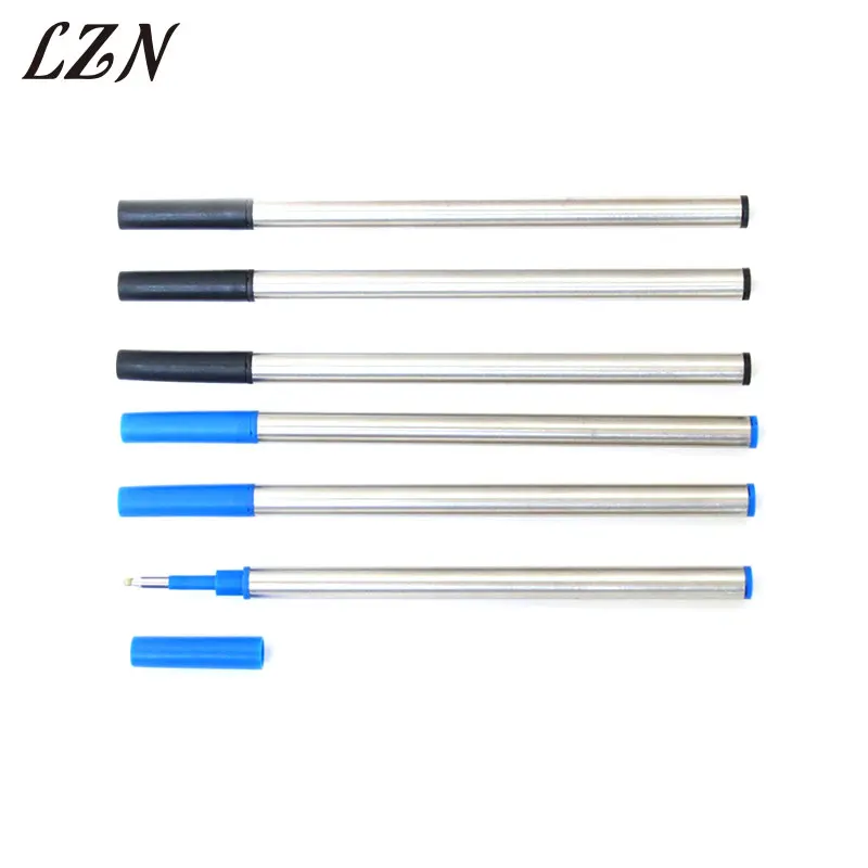 LZN Высокое качество 10 шт./лот стержень для шариковой ручки длина 11 см офисные и школьные карандаши для письма металлическая подарочная