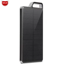 Power Green LEDs дизайн внешний аккумулятор зарядное устройство 10000mAh солнечная панель банк питания для телефонов samsung