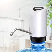 Насос для бутыля с водой Электрический диспенсер для воды зарядка через usb беспроводной портативный для домашнего офиса автоматический насос для питьевой воды
