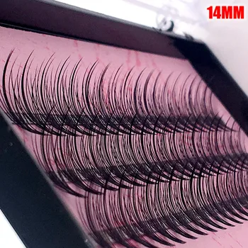 

4 packs/lot Pro 57 Knots Black Tapered Individual False Eyelashes Eye Lash Makeup Extension Choose 8mm 10mm 12mm 14mm L1604