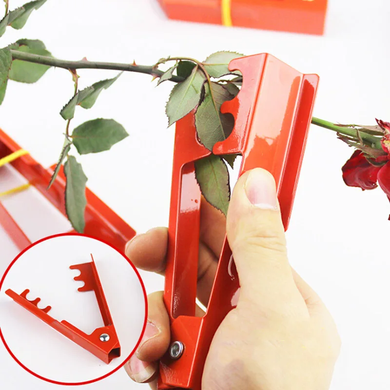 1 шт. Gardon DIY режущий инструмент флорист металлический цветок Роза шип стволовых листьев зачистки Ювелирные плоскогубцы Удаление заусенцев садовый инструмент