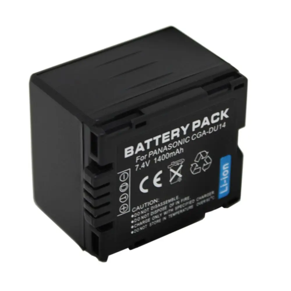 WHCYonline 1400 мА/ч Φ VW VBD140 CGA DU14 Аккумулятор для камеры PANASONIC DU06 DU07 VBD140|camera battery|cga du14battery