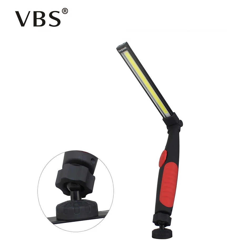 

Dimmable Flashlights With USB Charging Built-in Lithium Battery Torch Flashlight Led COB Working Lamp Outdoor For Camping