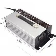 Электрический аккумулятор машины Зарядное устройство 58.4V30A lifepo4 литий-полимерный аккумулятор Зарядное устройство кодер для гольфа экскурсионный электромобиль патрульная машина