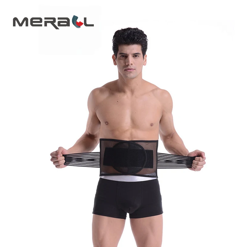 

Waist Brace Support Corset Adjustable Breathable Belt Accessories Prevention Back Pain Lumbar Lower Physical Therapy Health Tool