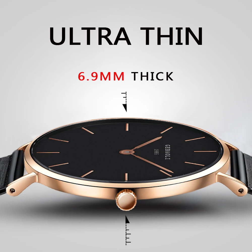 

Army Military Sports Watches For Men Top Brand Luxury Ultra Thin Fashion Mens Watch Women Quartz Steel Mesh Relogio Masculino