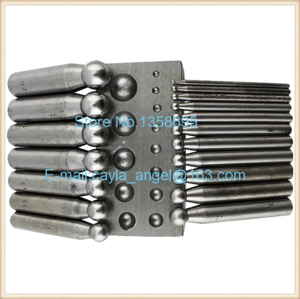 jewellers tool Steel Dapping Doming Punch Set Jewelry Making Tools Make Ring Tool, Doming Punch