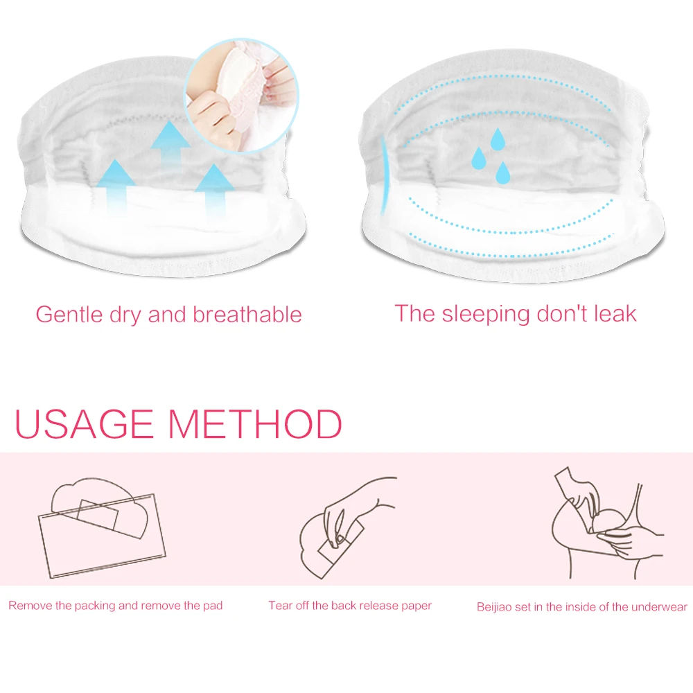 GL 100pcs/lot Breast Pads Separate Packaging Soft Cotton Pads Nurse Disposable Eco-friendly Breast Pads In Nursing Pads For Mum GL 100pcs/lot Breast Pads Separate Packaging Soft Cotton Pads Nurse Disposable Eco-friendly Breast Pads In Nursing Pads For Mum
