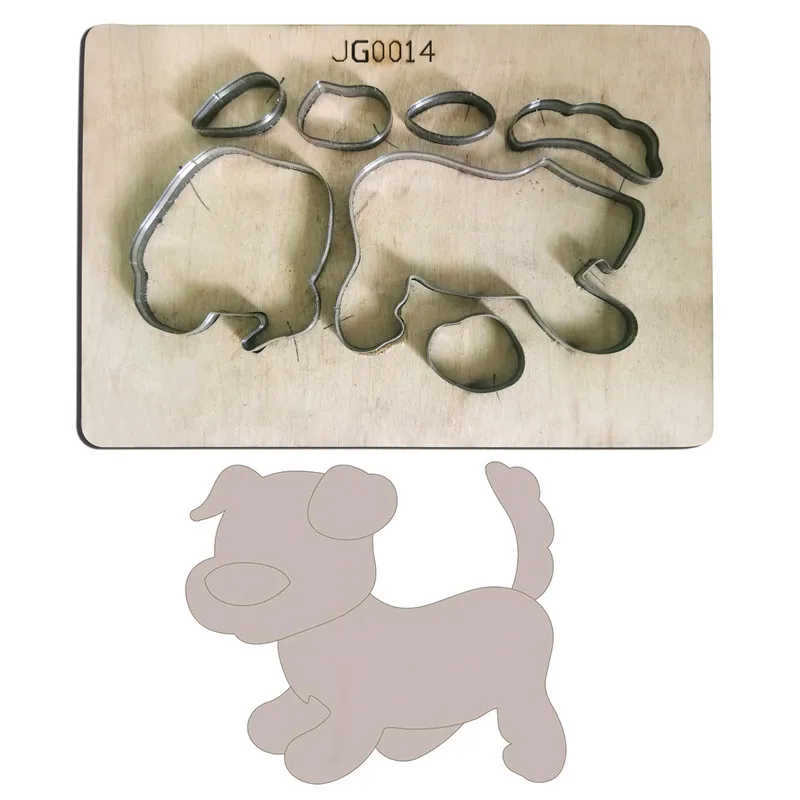 

Cute Puppy New Wooden die Scrapbooking Cutting Dies # JG0014