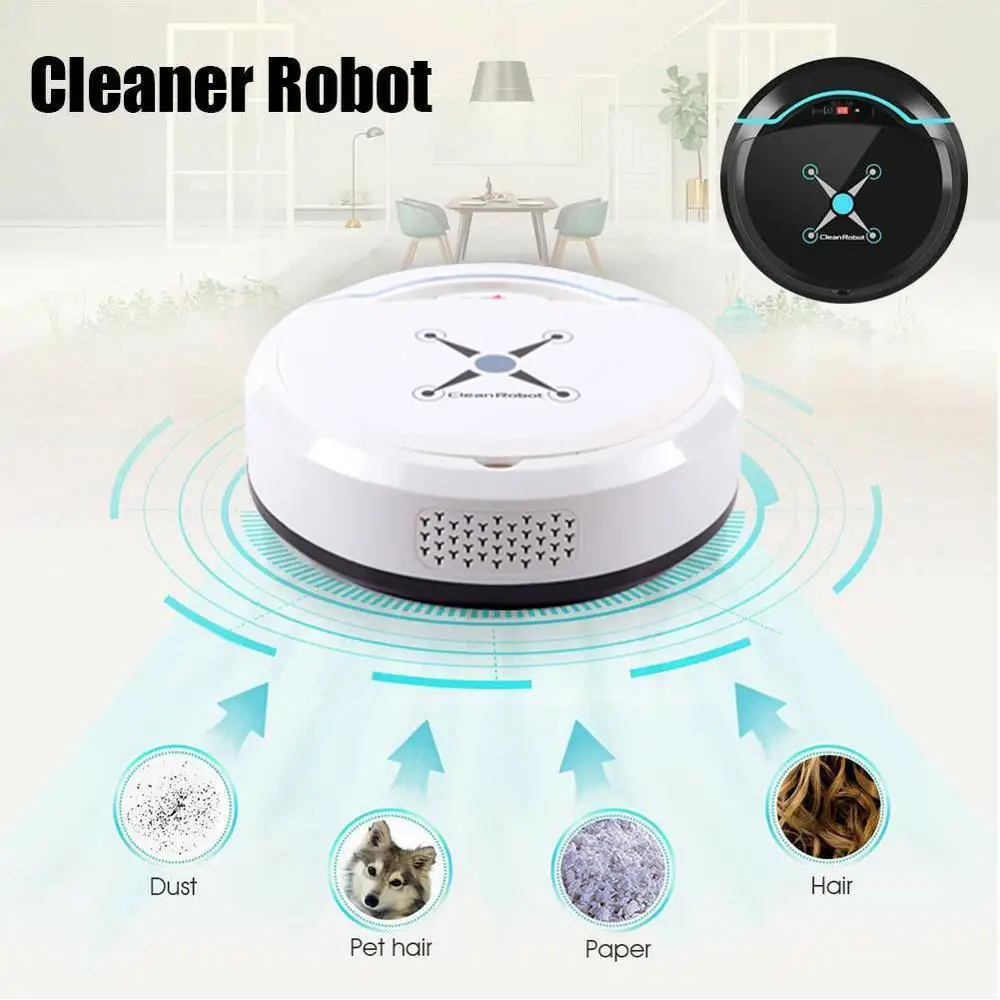 Robot di Pulizia Supercleaner Disegno di Robot aspirapolvere Pulizia Intelligente 2019