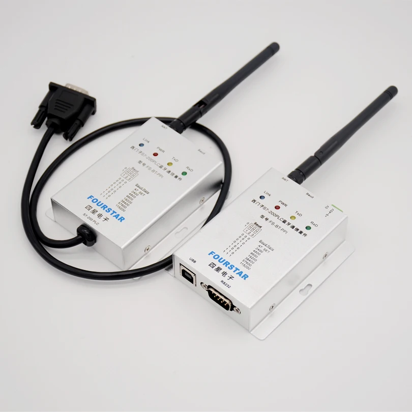 

Siemens S7-200PLC Bluetooth Communication Kit USB / PPI Programming Cable Bluetooth Communication Distance 300 Meters