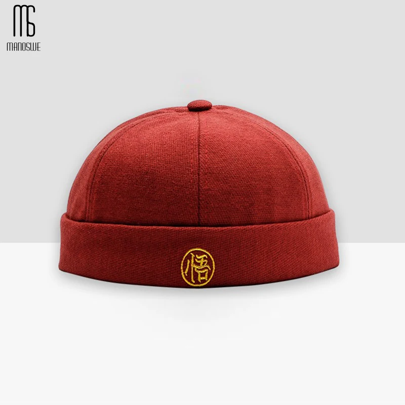 

Hip Hop Adult Child Beanie Spring Men Bonnet Fashion Landlord Cap Women Adjustable Flanged Cap