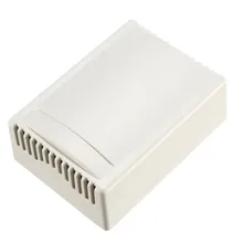 Uxcell 1 шт. 75x55x28 мм ABS Электронный DIY сигнализация распределительная коробка корпус Чехол Off White для сигнала шасси