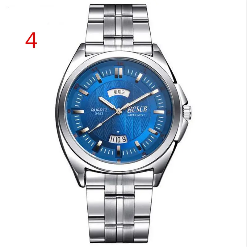 

Watch quartz men's watch luminous 2019 authentic Swiss elderly middle-aged and elderly waterproof atmospheric electron