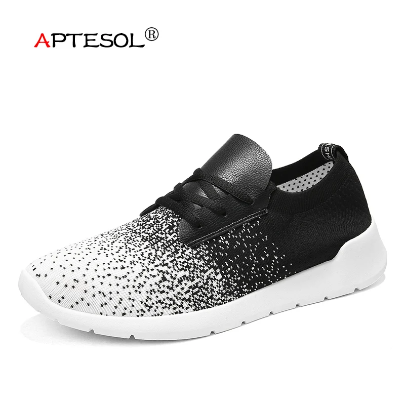 APTESOL Summer Men's Fashion Mesh Casual Shoes Lightweight Sneakers Men