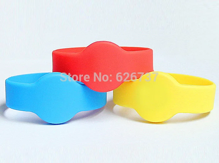 

13.56MHz NFC Wristband Ntag213 Chip Silicone Material for Swimming Pool Spa Club