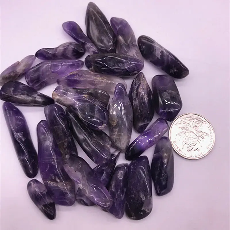 amethyst quartz crystal tumbled stone (9)