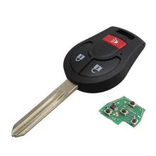 3 Buttons 315MHZ New Remote Head Key For Nissan Oem Factory Keyless Entry 46 Chip Fob Transmitter For CWTWB1U751 H0561-C993A