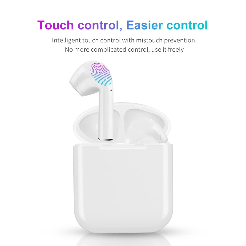 

ABDO Bluetooth Earphone 5.0 Mini TWS M9S Wireless Headset Ear with Charging box