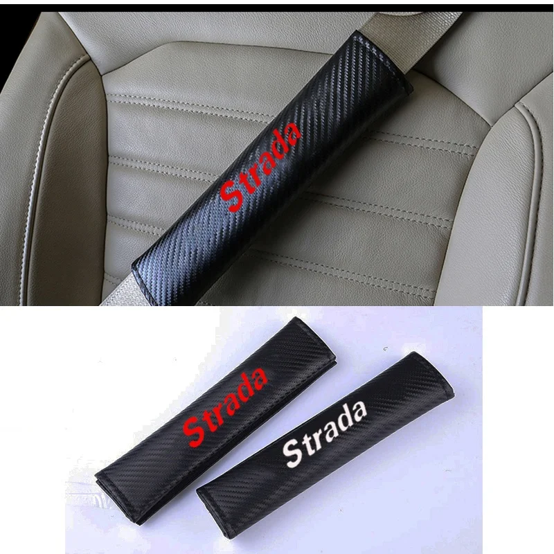 

PU Fashion Car Seat belt shoulder Pads Car Seat Belt Cover for Fiat Strada