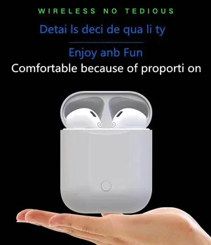

Mini LK-TE8 TWS Bluetooth v5.0 Headphone LK TE8 Headset Wireless Charging Earbuds Stereo Bass Earphone for iPhone Android vs i10