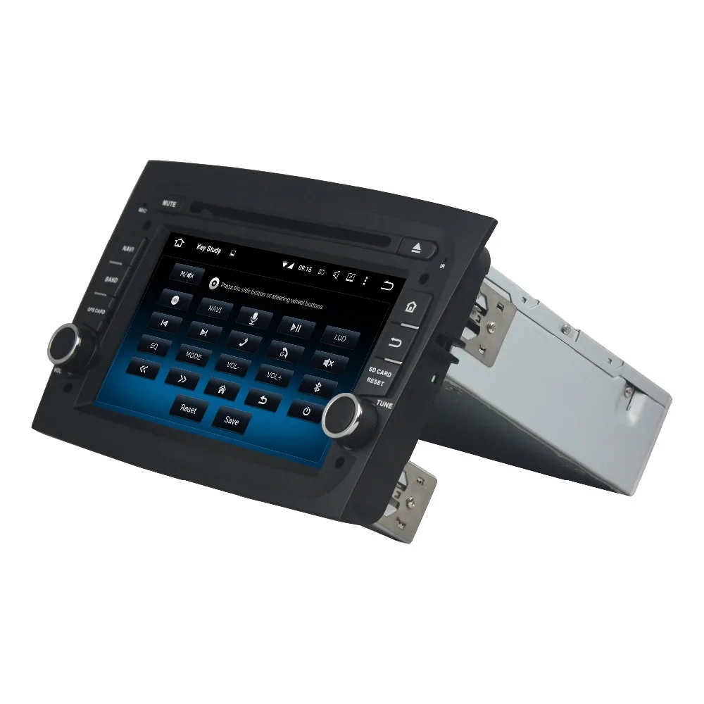 Top KLYDE 1 Din 7" Android 8.1 Car Radio For FIAT DOBLO 2016 Car Audio Quad Core Flansh 16GB Stereo Multimedia Player With Canbus 3