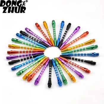 

6PCS 6 Color Aluminum Medium Darts Shafts Harrows Dart Stems Throwing Dart Accessories FY0506