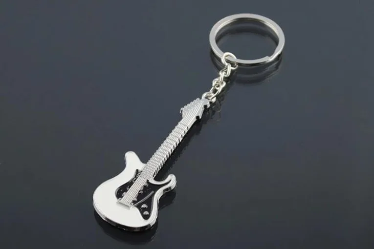 

New Fashion Guitar Key ring Musical instruments 1PC Fashion Keychain Hot
