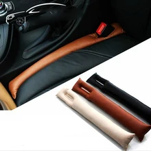 Универсальный 1 шт. PU кожаный передний автомобильный заполнитель сиденья герметичная стопа прокладка наполнителя коврик наволочка для автомобильной подушки аксессуары