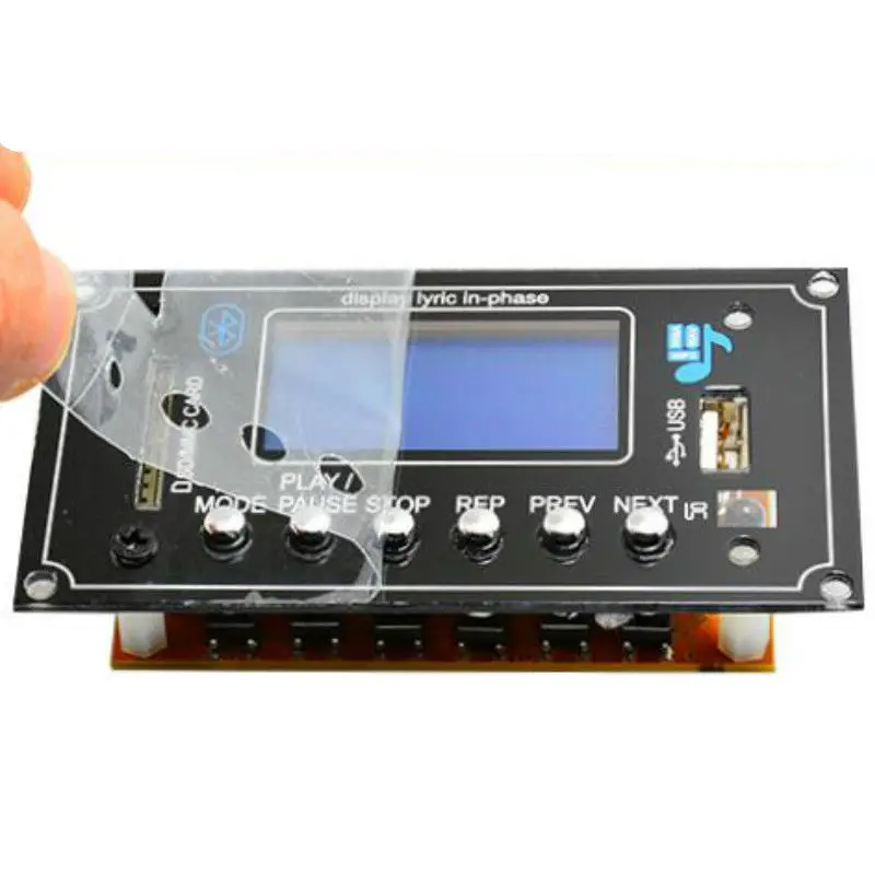Bluetooth аудио приемник беспроводной FLAC WAV WMA MP3 декодер доска запись 12 в декодеры FM