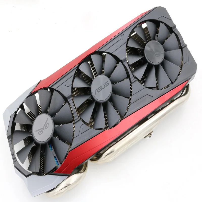 Neue lufter fur asus strix raptor r9 390/390x karte lufter mit kuhlkorper