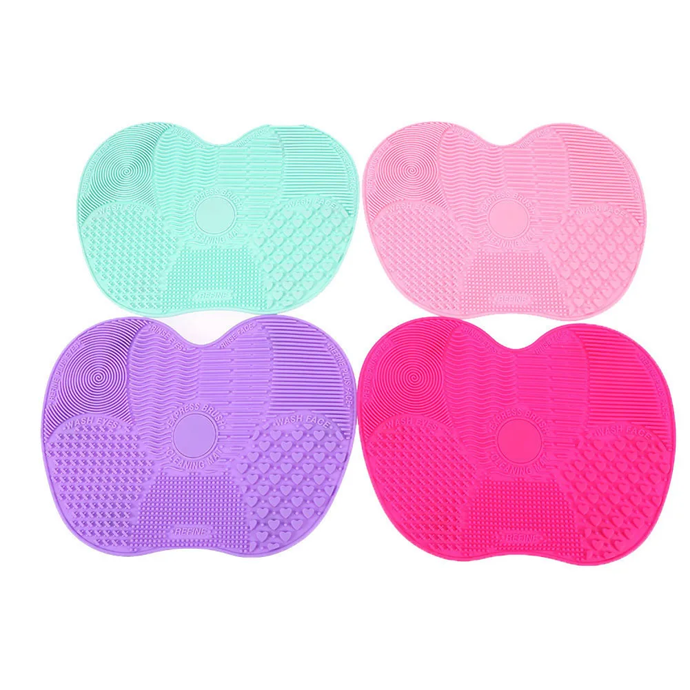 New Silicone Wash Pad Scrubbing Pad Makeup Brush Clean Pad Silicone