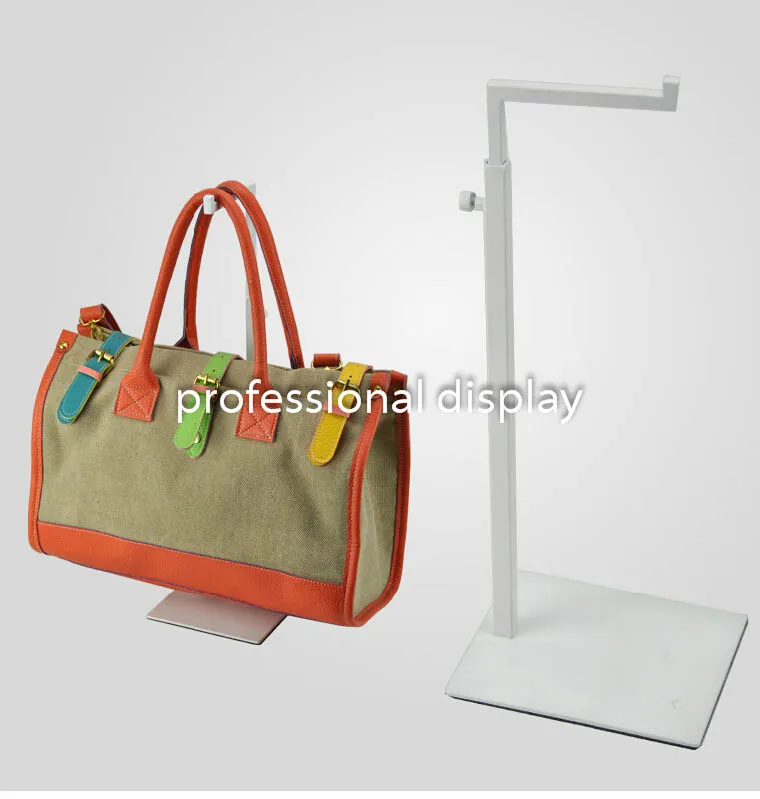 Buy Adjustable White Metal Handbag Display Stand Women