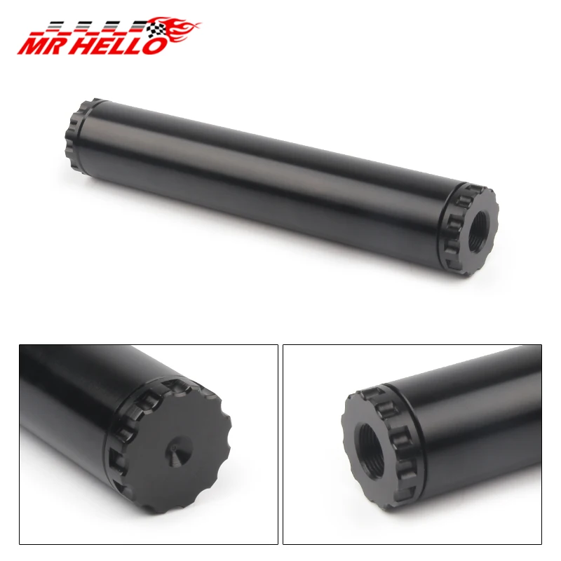 1/2-28 5/8-24 filtros de combustible Filtro de solvente de trampa de combustible 1X6 para NAPA 4003 WIX 24003 6061-T6 piezas de filtros de automóviles