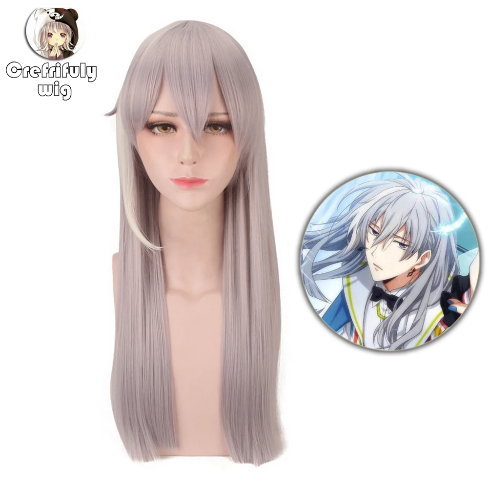 Аниме IDOLiSH7 Re: Вале Юки длинный парик для косплея Для мужчин прямые основные