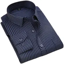 R.n.j. Нежелезные Формальные Деловые полосатые рубашки мужская одежда с длинным рукавом мужские платья повседневные тонкие рубашки подходят для мужчин