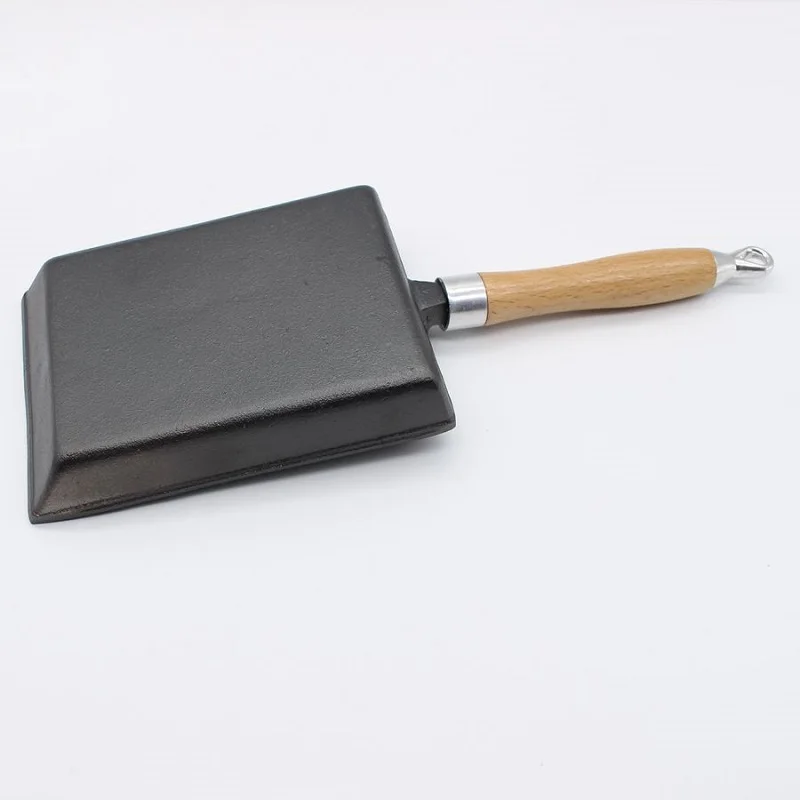 

Cast iron without coating thickened Japanese egg roll frying pan square frying pan without stick
