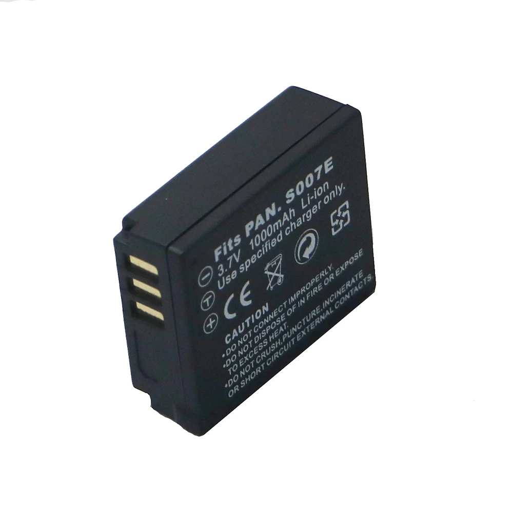 Power batería Li-ion 1000mah para Panasonic Lumix dmc-fx37