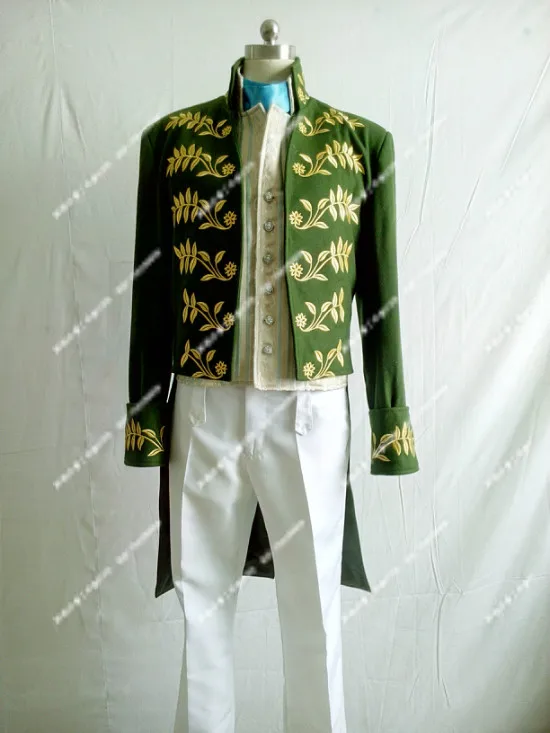 

Custom Made Prince Charming Cosplay Costume Cinderella Movie Costume Prince Costume