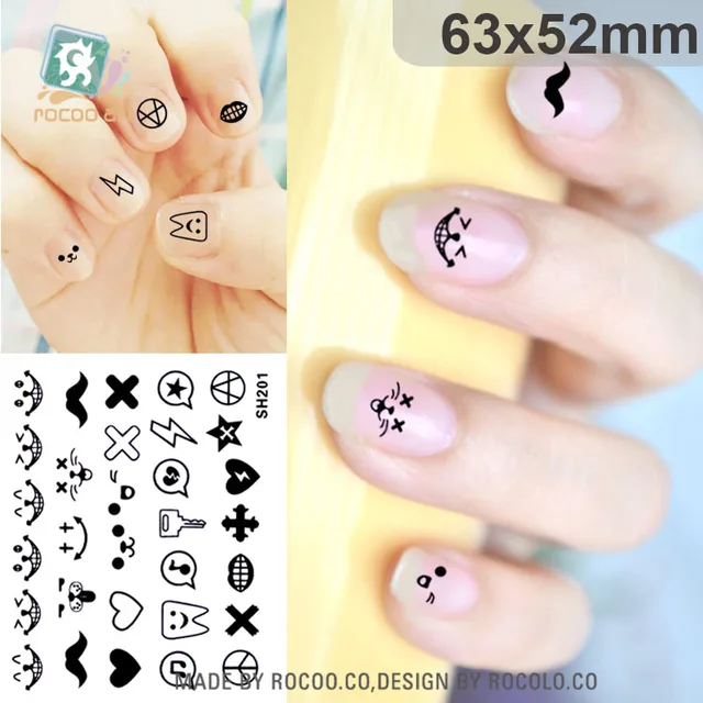 Aliexpress Sh201 Nail Art Stickers Self Adhesive Sh201 Nail Art Stickers Self Adhesive Foils Tips Mini Design Decals