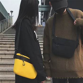 

Classic Leisure Shopping Travel Canvas Shoulder Bag Handbag Bag Inclined Shoulder Bag Male Casual Waist bag Solid Fanny Pack