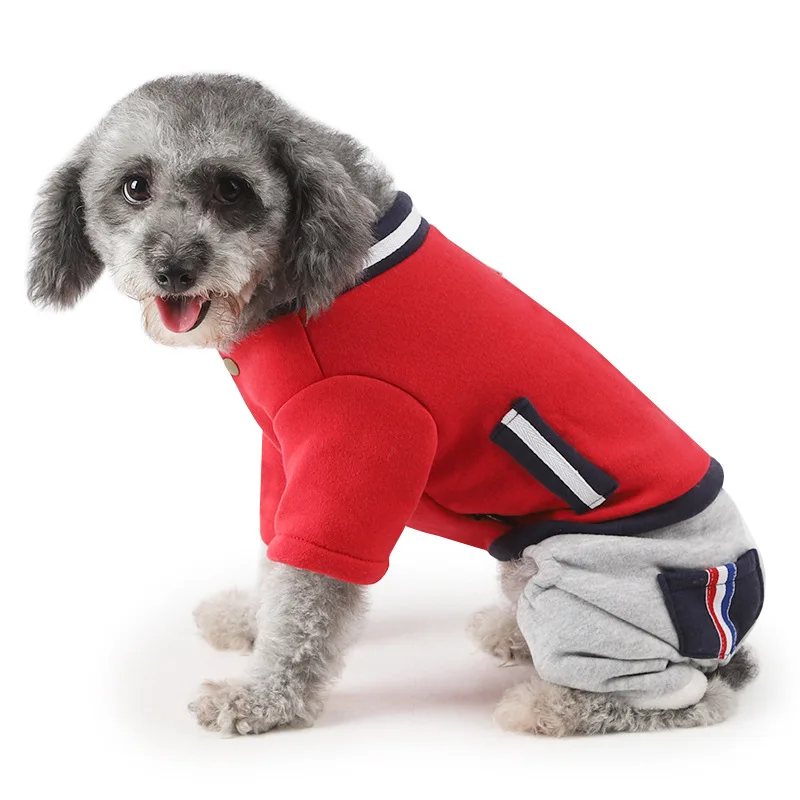 

1PCS Pet Dog Clothes For Small Dogs Winter Warm Dog Coat Puppy Jacket Chihuahua French Bulldog Outfit 4 Legs Dog Clothing 25