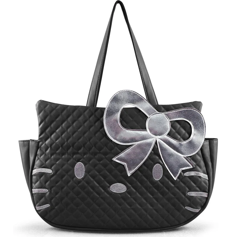 Мода милый мультфильм рисунок Hello Kitty одного плеча сумка Роскошные сумки женские