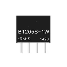 5 шт. B1205S-1W модуль B1205S-1WR2 B1205S-1W B1205S SIP-4 DC-DC 12V 5V