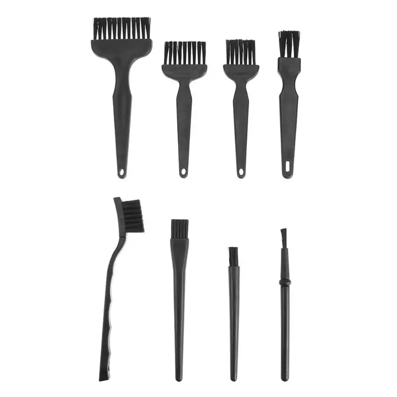 

8pcs Anti-static Brush PCB Cleaning Tool ESD Brush Electronic Component Mobile Phone Computer Dust Removal Tools