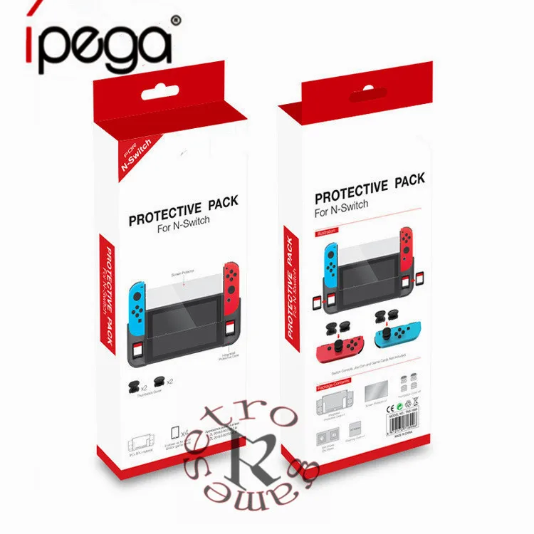 

For Switch Protection Set TPU Set + Film + Rocker Cap NS Host Protection Set For TNS - 1899
